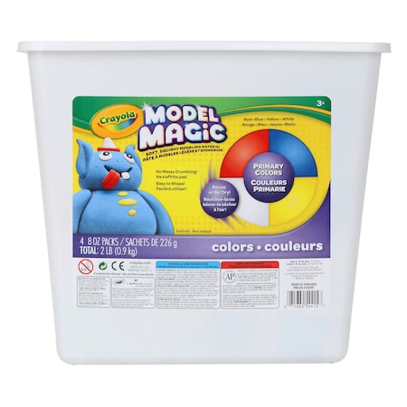 Crayola Crayola Model Magic Modeling Compound, Asstd Colors, 2 lb. Tub 4415